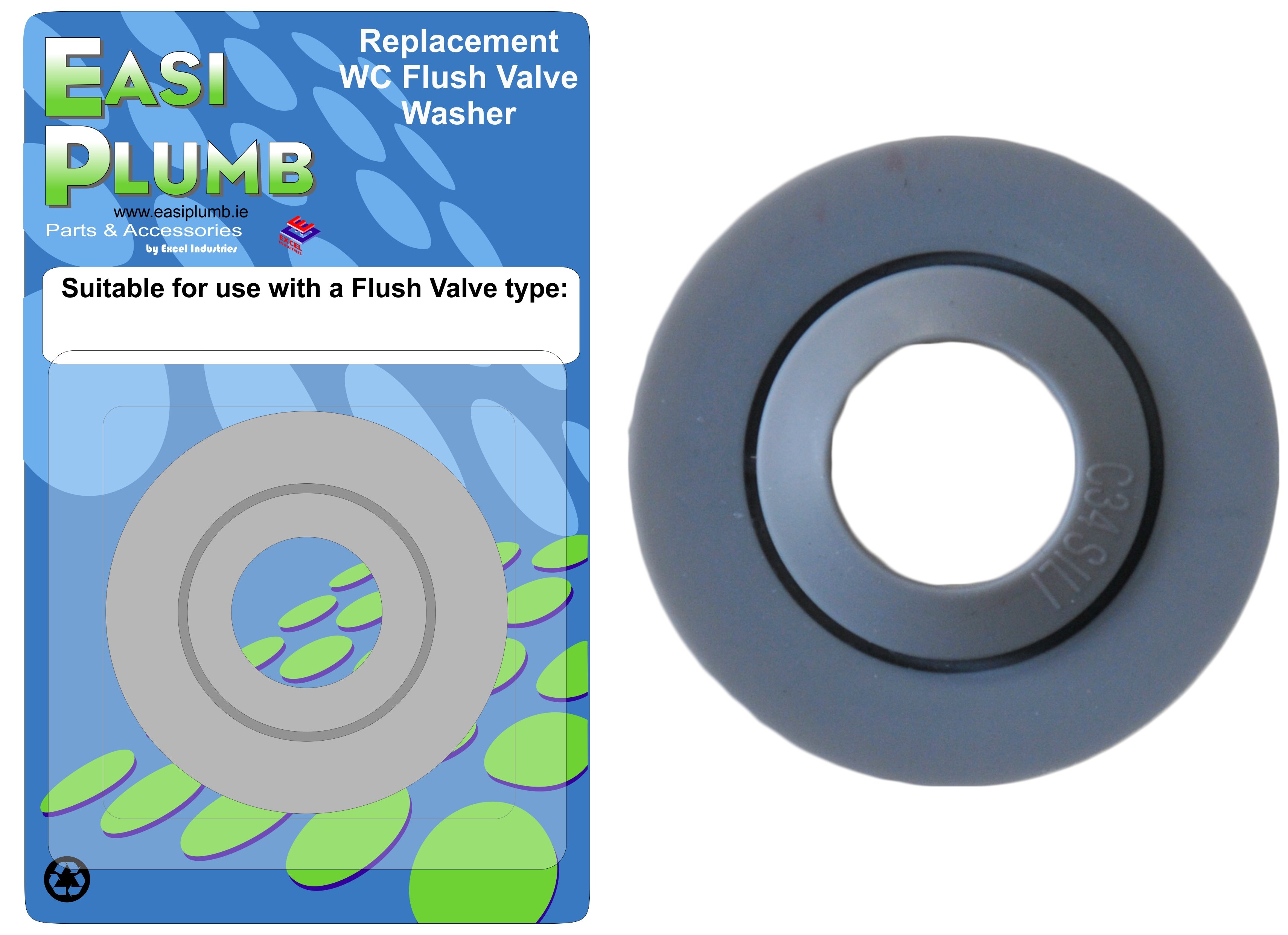 Replacment WC Flush Valve Washer ( Wirquin )