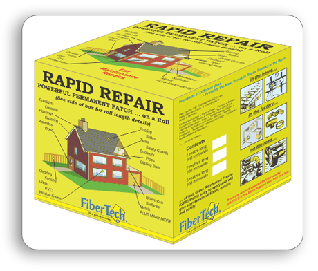 RAPID REPAIR PERMANENT PATCH ROLL 3MTR X 100MM