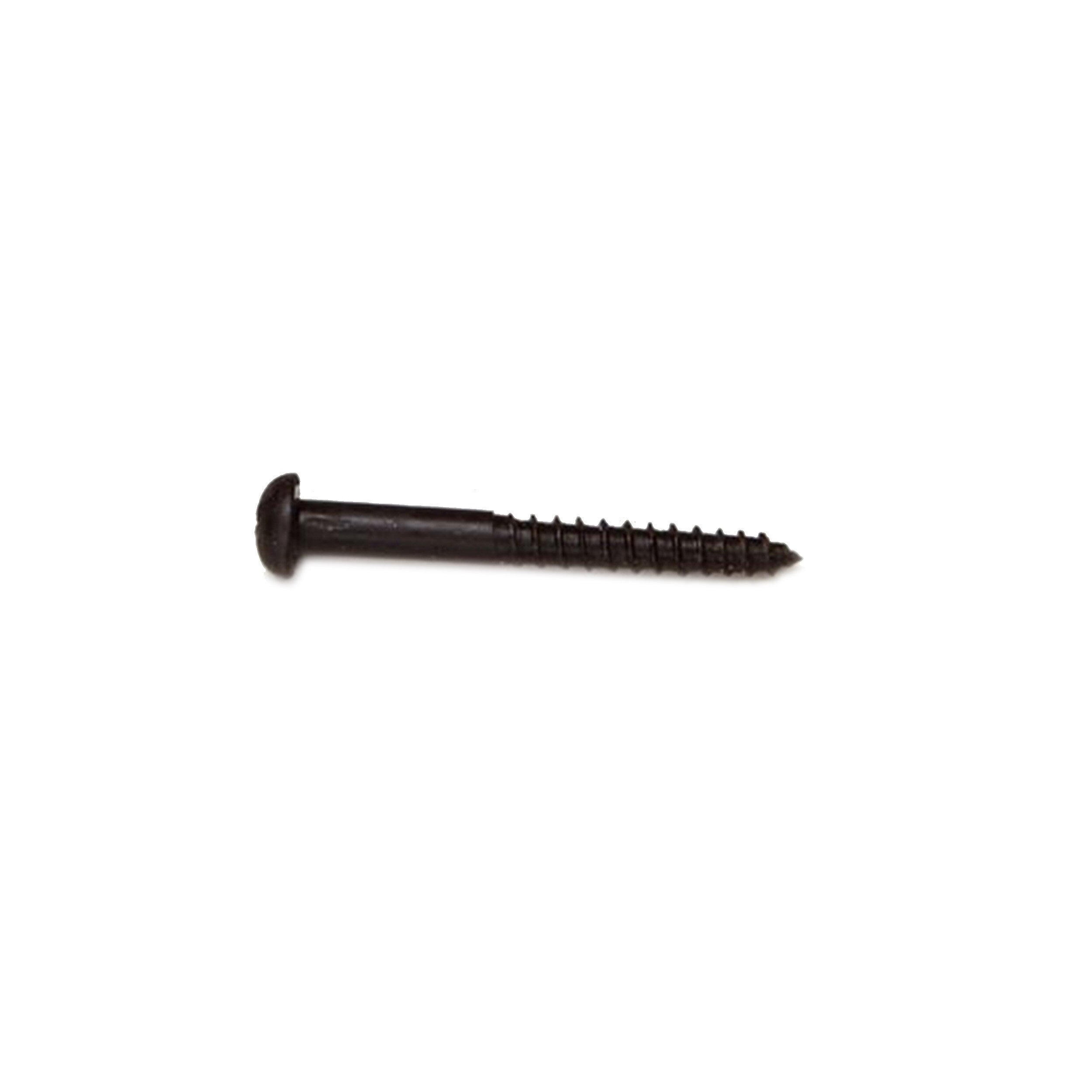 PREMIER 12 PCE 6 X 5/8" BLACK JAPANNED ROUND HEAD SCREW BLISTER