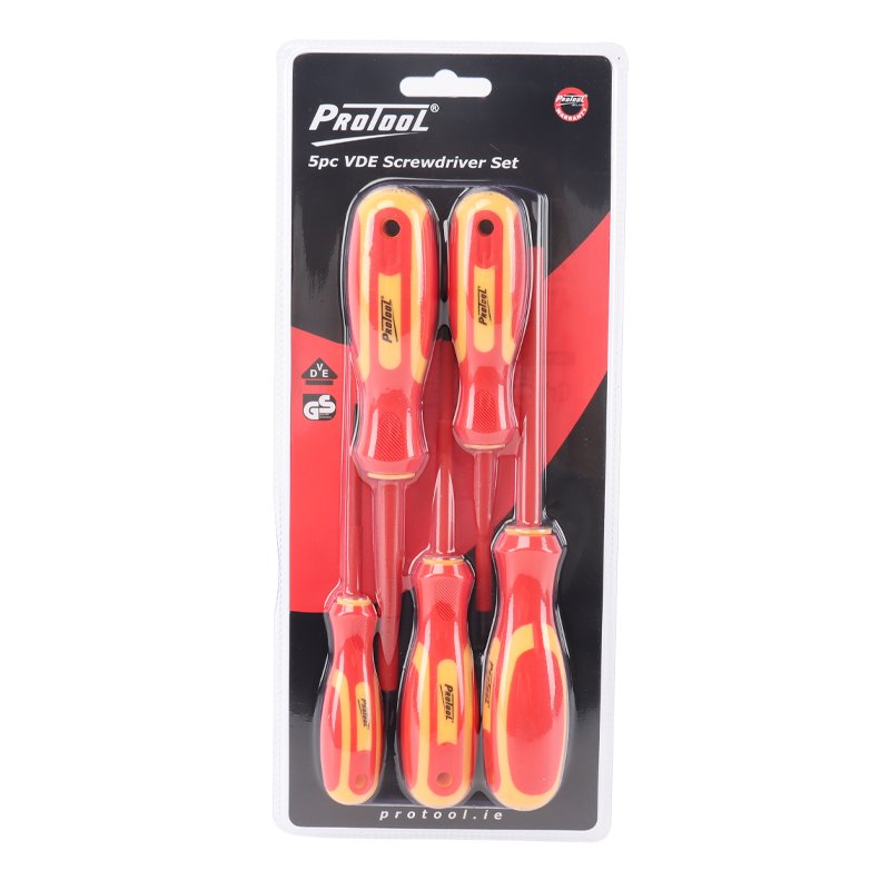 Protool 5 Pce Vde Screwdriver Set