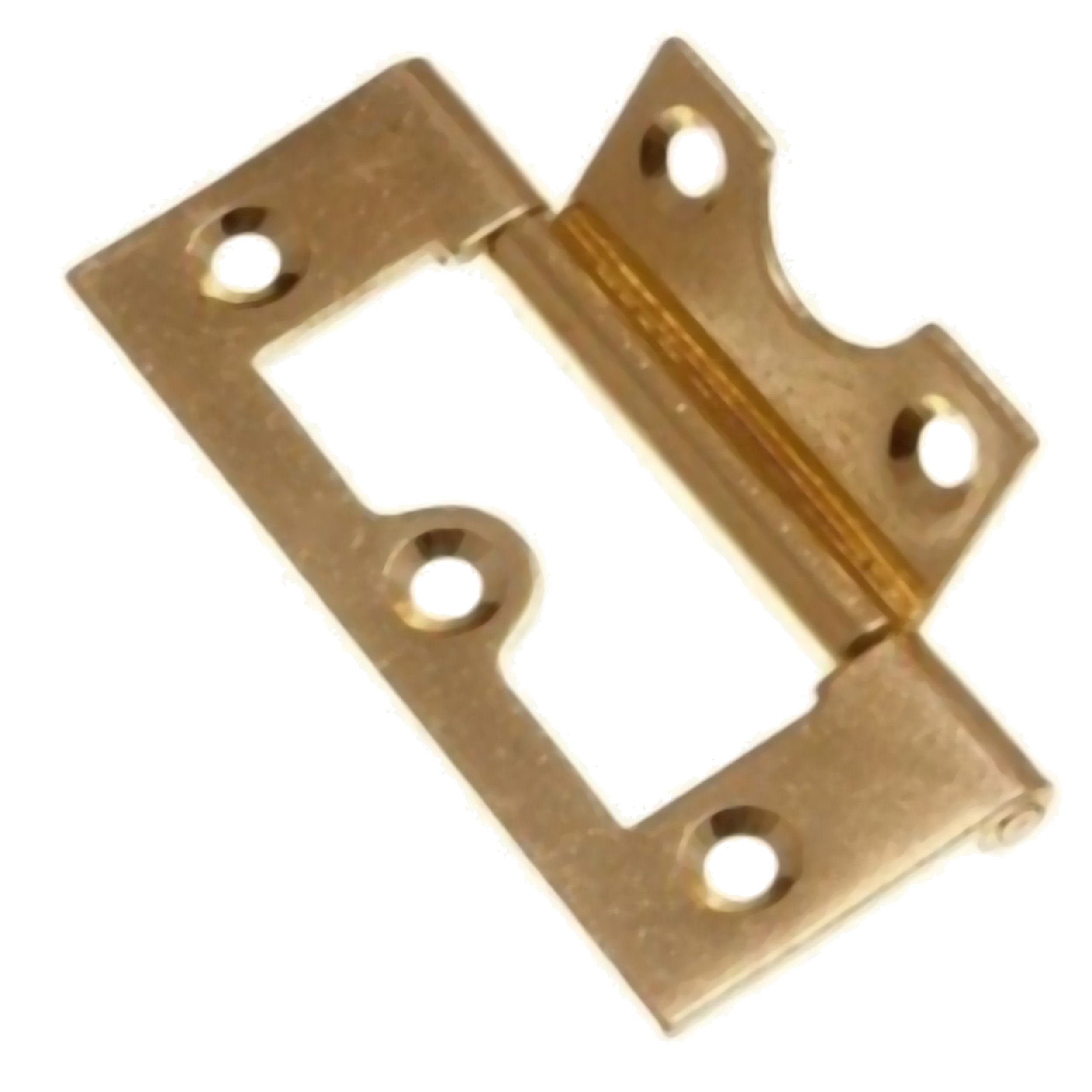 PREMIER 2 PCE BRASSED FLUSH HINGE 2 1/2" E.B.